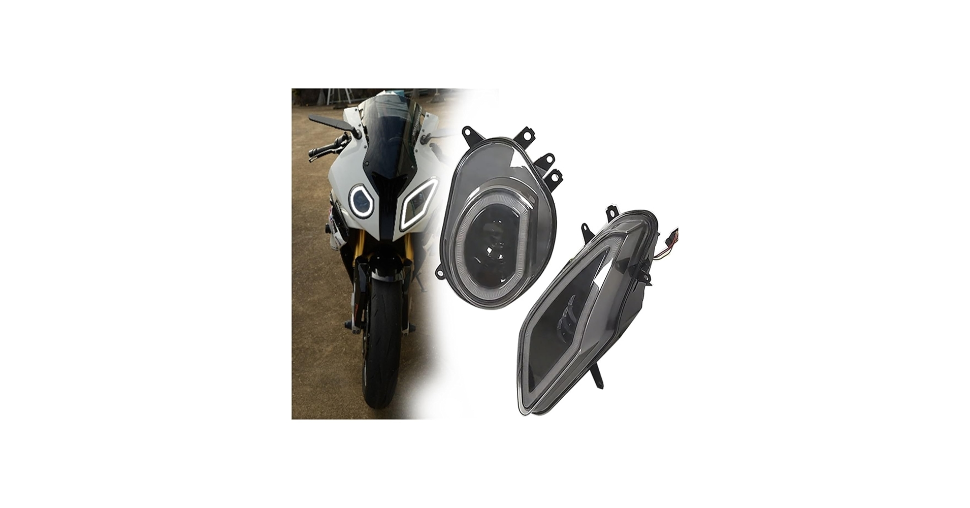 Amazon.co.jp: 1 セットヘッドライトアセンブリキット BMW